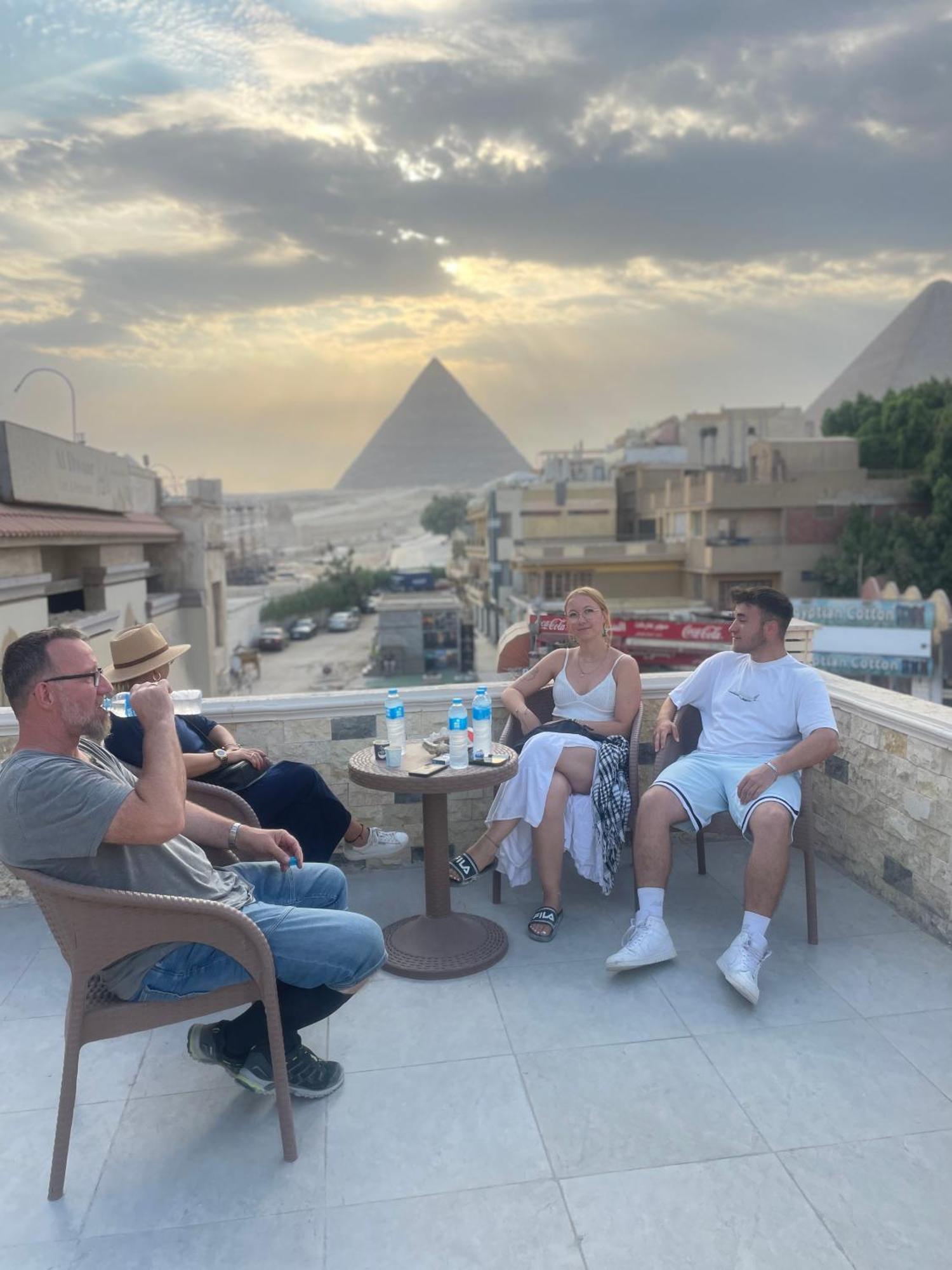 King Ali Pyramids View Inn Kafret el-Gabal Extérieur photo
