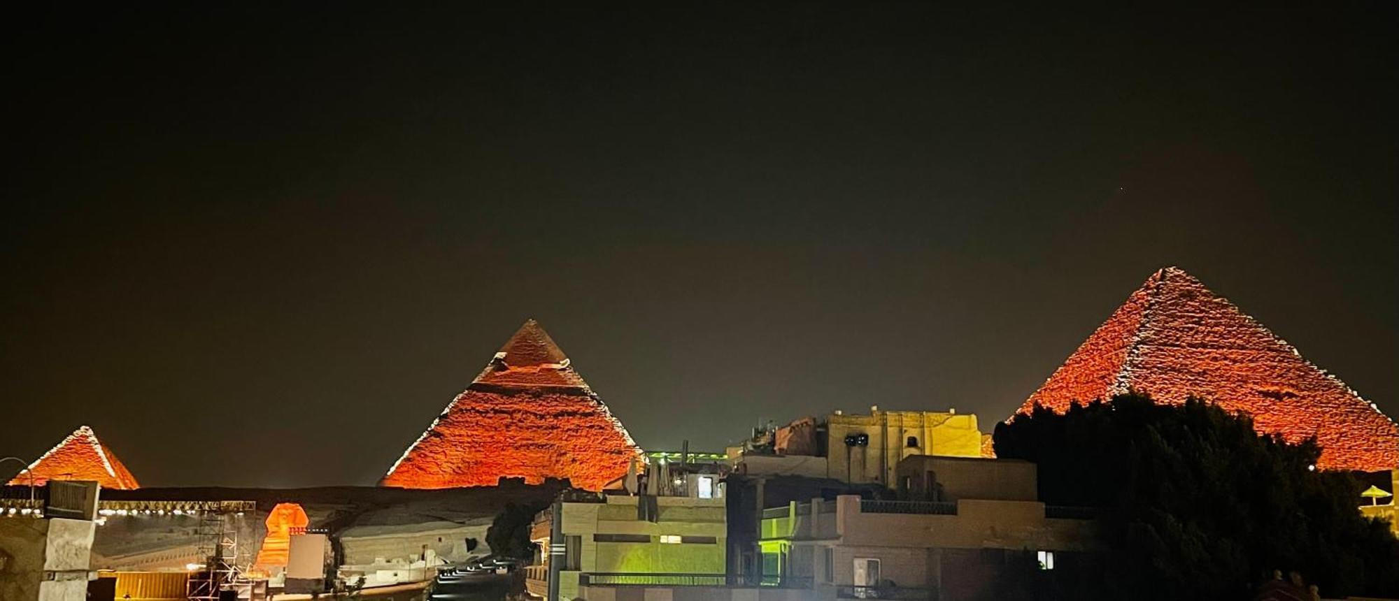 King Ali Pyramids View Inn Kafret el-Gabal Extérieur photo
