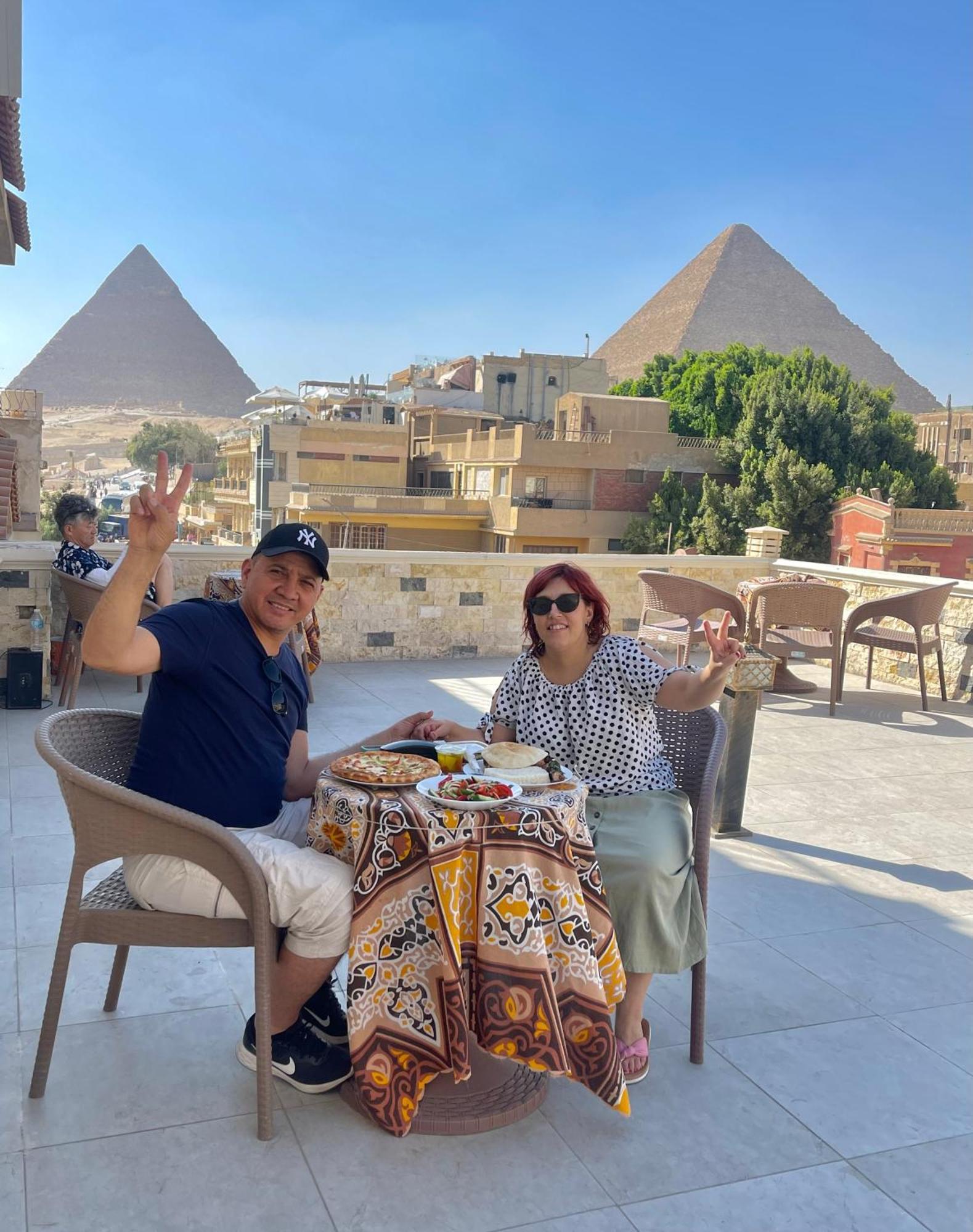 King Ali Pyramids View Inn Kafret el-Gabal Extérieur photo
